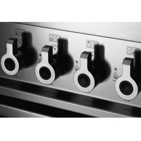 BERTAZZONI PRO10 5I 3E AR T Κουζίνα Ηλεκτρική με 3 Φούρνους και Επαγωγικές Εστίες 100cm Πορτοκαλί
